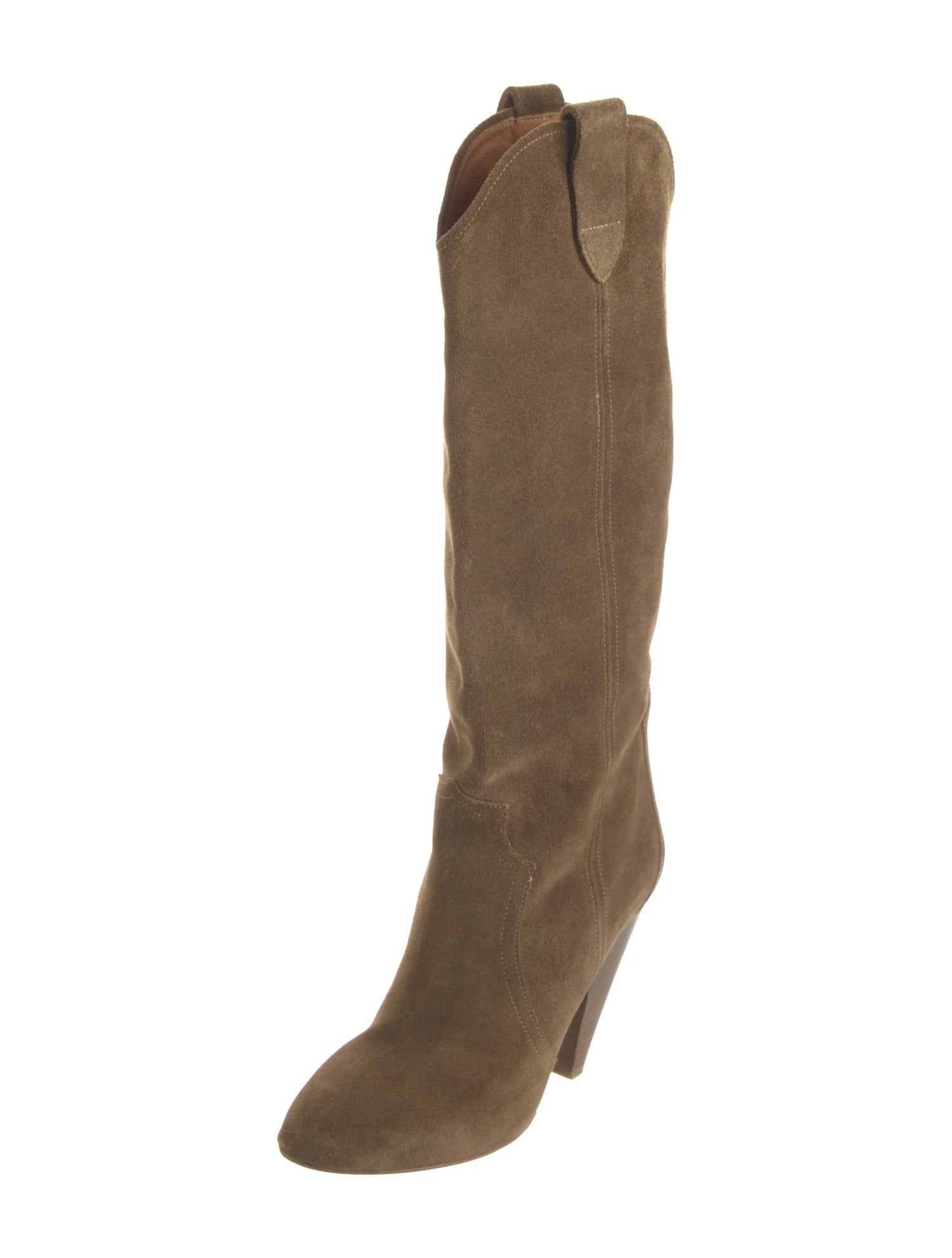 Isabel Marant Suede Western Boots